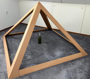 piramide energie zelf ervaren in schaal model